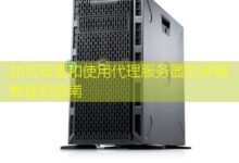 如何安装和使用代理服务器的详细教程和指南-美国服务器