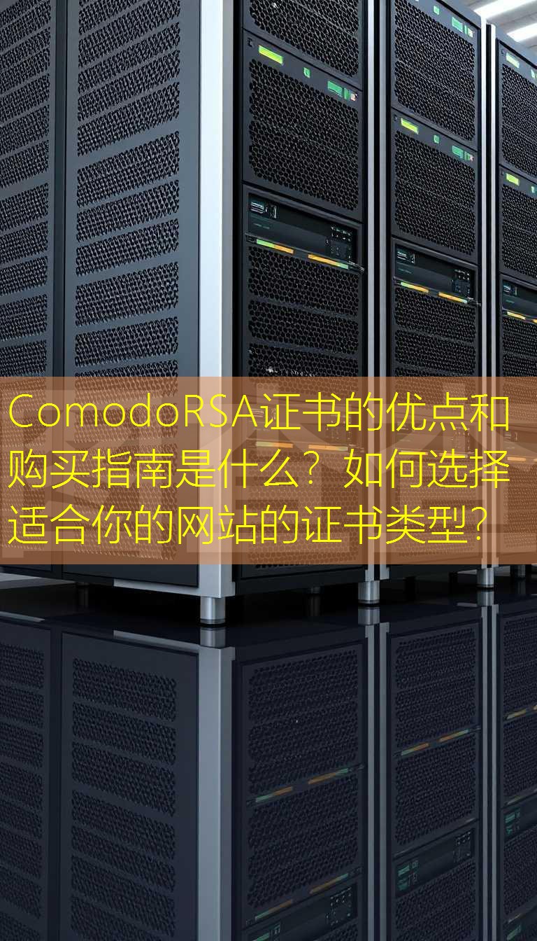 ComodoRSA证书的优点和购买指南是什么？如何选择适合你的网站的证书类型？