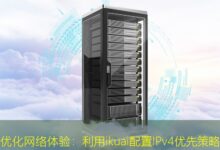 优化网络体验:利用ikuai配置IPv4优先策略-美国服务器