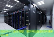 优化Nginx缓存策略:提升网站性能的关键解决方案-美国服务器