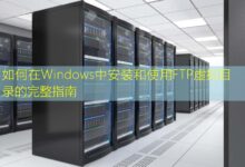 如何在Windows中安装和使用FTP虚拟目录的完整指南-美国服务器