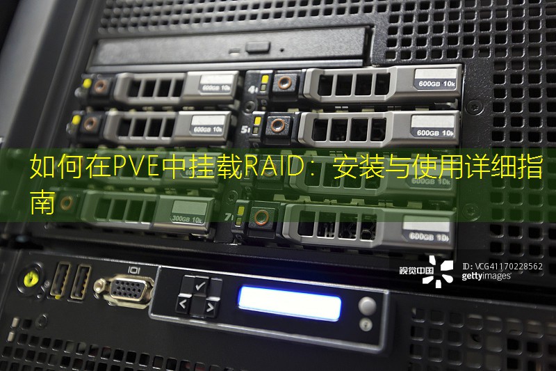 如何在PVE中挂载RAID：安装与使用详细指南